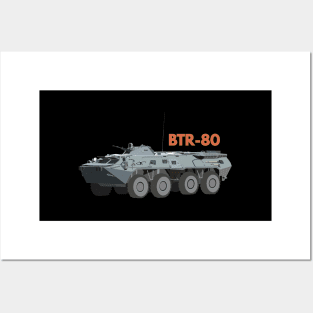 BTR-80 Soviet APC Posters and Art